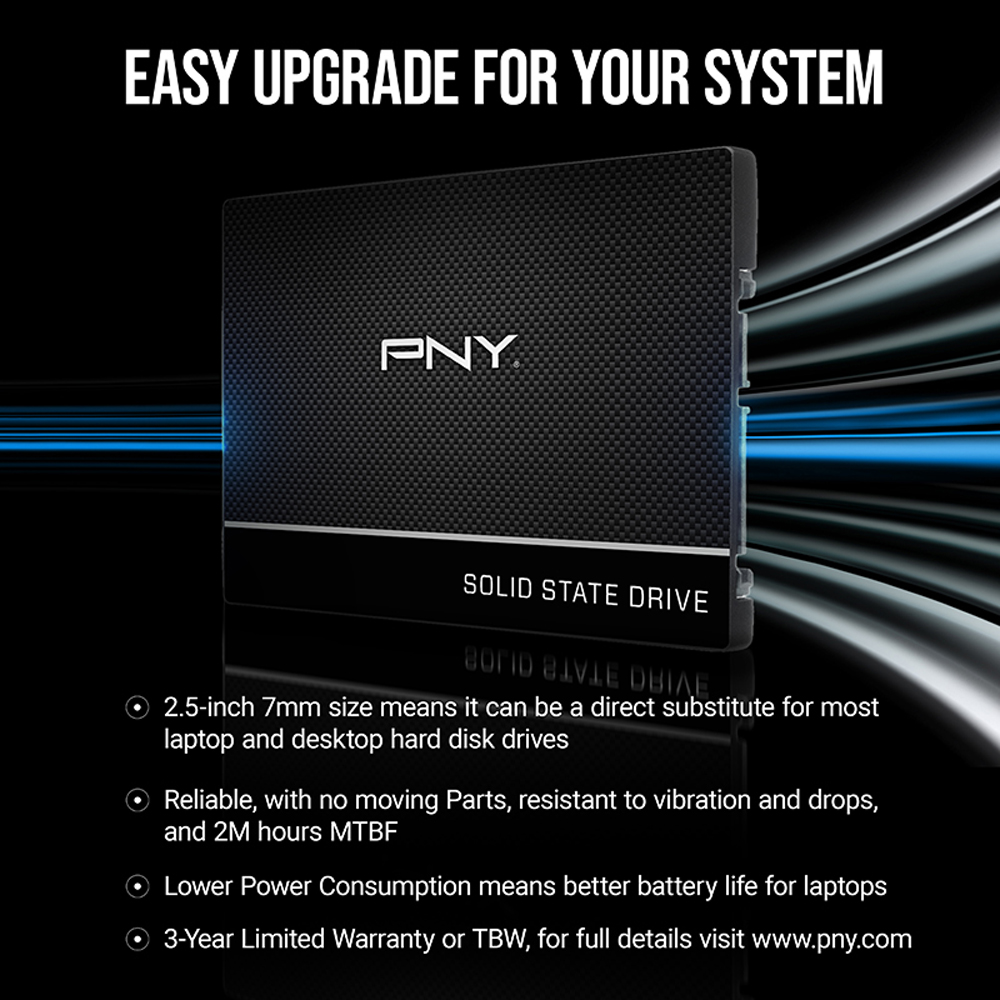 PNY CS900 2.5 SATA III SSD – 4